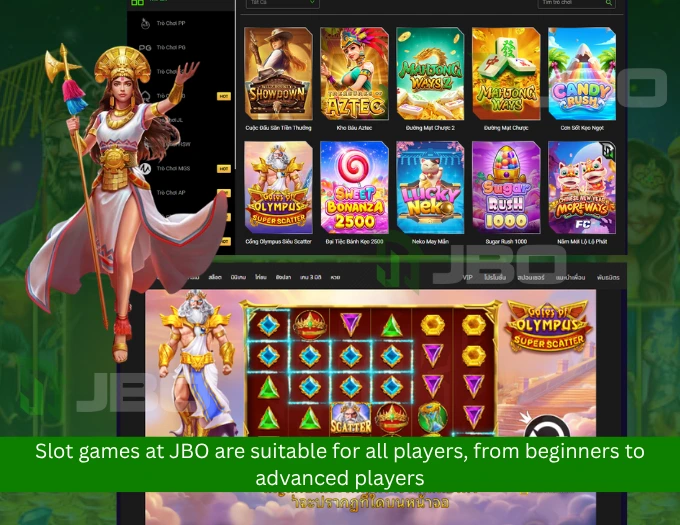 Slot games at JBO is suitable for all players